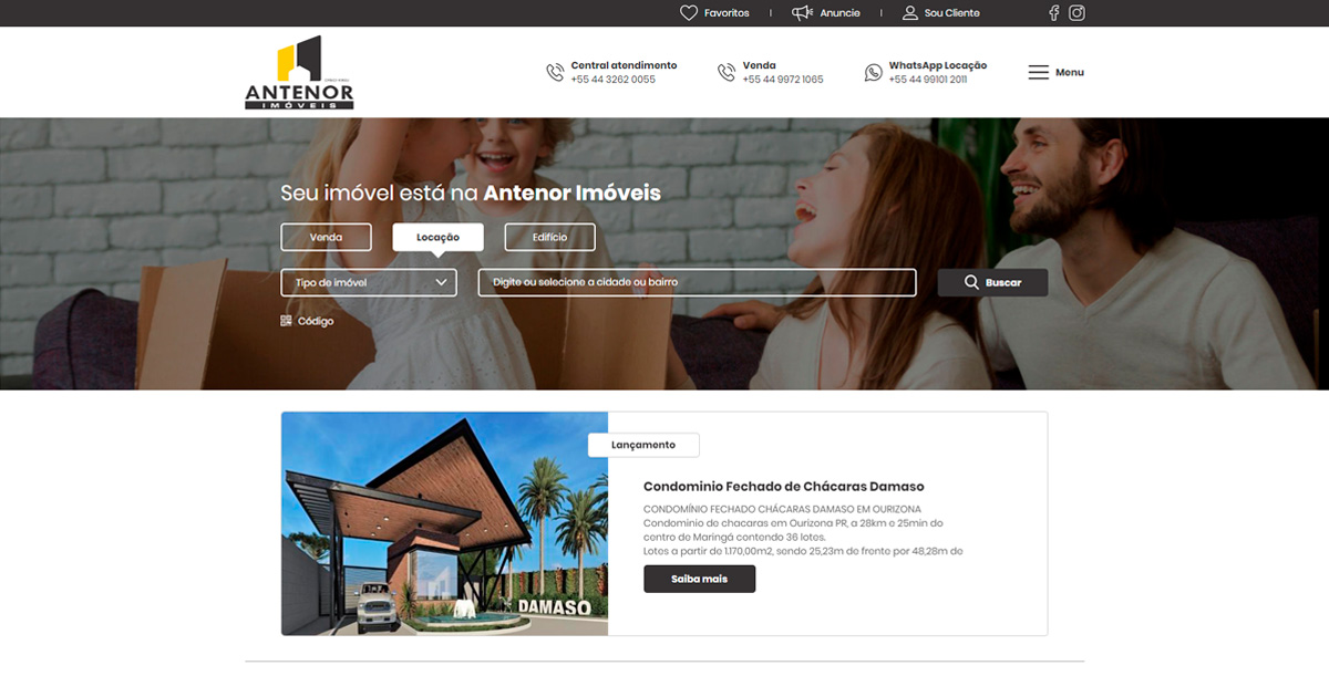 Preview image published by antenorimoveis.com.br